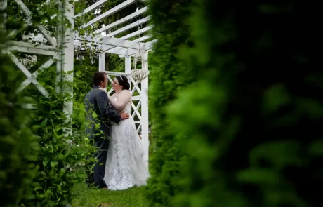 VictoriaBriceAMonique43 Stonegate Manor & Gardens Benton Harbor wedding venue