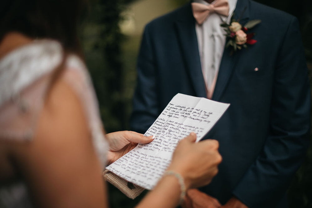 help writing your vows